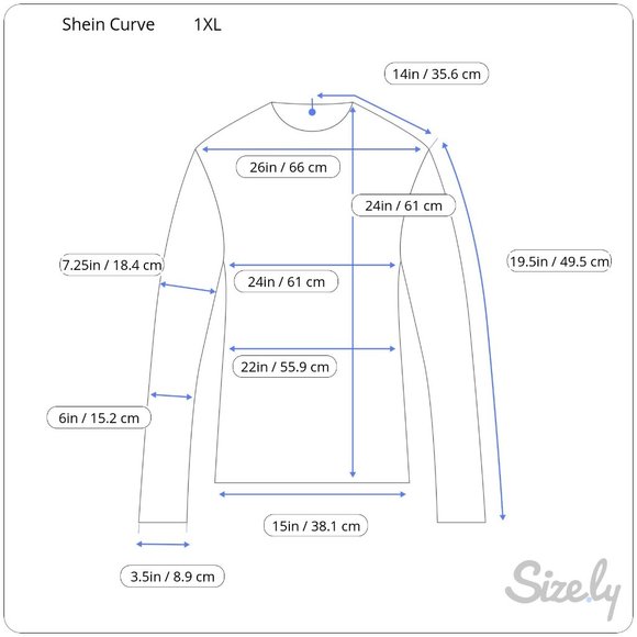 Women's Shein Curve Size 1XL Sweater - Picture 2 of 9